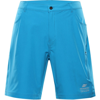 Men´s performance softshell shorts COL neon atomic blue