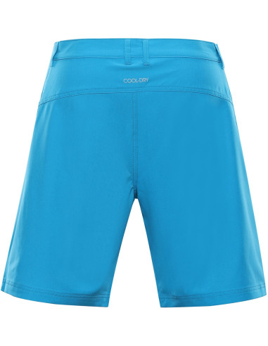 Men´s performance softshell shorts COL neon atomic blue