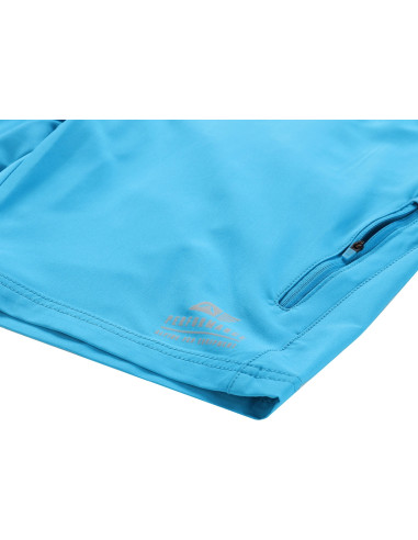 Men´s performance softshell shorts COL neon atomic blue