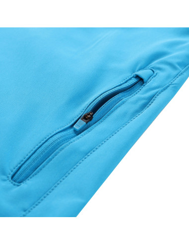 Men´s performance softshell shorts COL neon atomic blue