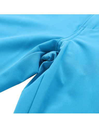 Men´s performance softshell shorts COL neon atomic blue