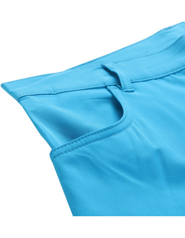Men´s performance softshell shorts COL neon atomic blue