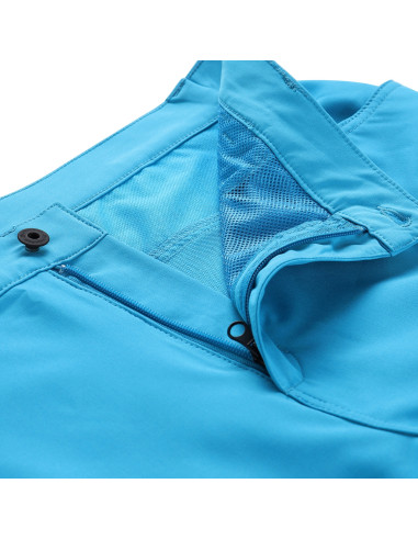 Men´s performance softshell shorts COL neon atomic blue