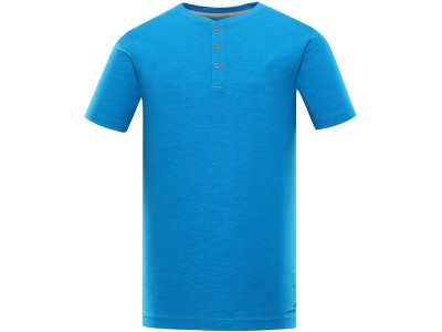 Men´s casual T-shirt LIHUQ neon atomic blue