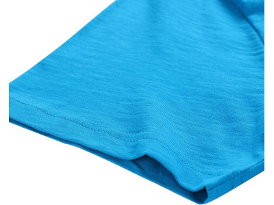 Men´s casual T-shirt LIHUQ neon atomic blue