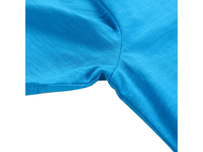 Men´s casual T-shirt LIHUQ neon atomic blue