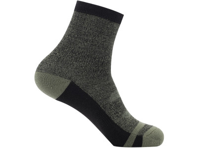 Unisex outdoor socks GENTIN 2 olivine