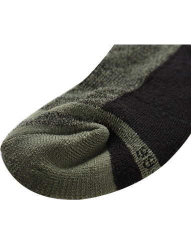 Unisex outdoor socks GENTIN 2 olivine