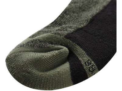 Unisex outdoor socks GENTIN 2 olivine