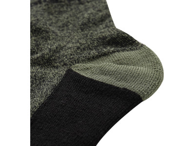 Unisex outdoor socks GENTIN 2 olivine