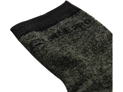 Unisex outdoor socks GENTIN 2 olivine