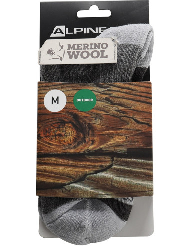 Unisex pārgājienu zeķes GENTIN 2 tumši pelēks