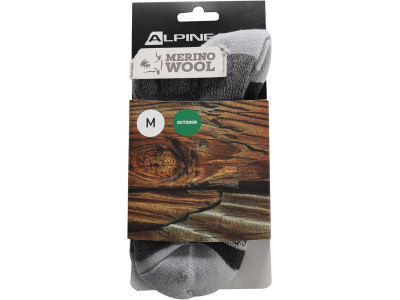 Unisex outdoor socks GENTIN 2 dark gray