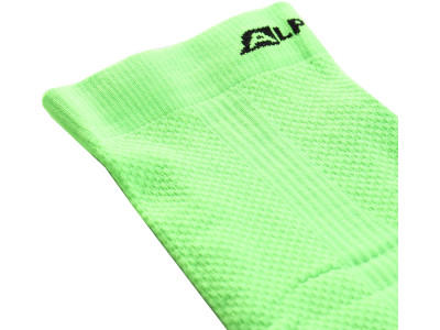 Unisex performance socks REDOVICO 2 neon green gecko