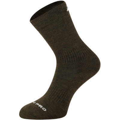 Unisex outdoor socks MERIDE olivine