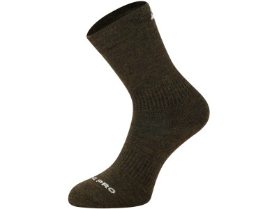 Unisex outdoor socks MERIDE olivine
