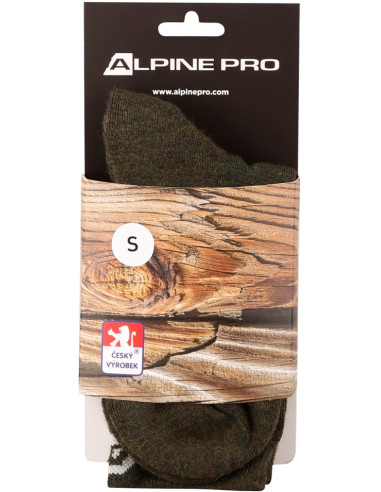 Unisex outdoor socks MERIDE olivine