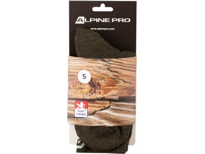 Unisex outdoor socks MERIDE olivine