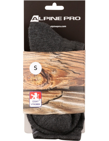 Unisex outdoor socks MERIDE dark gray