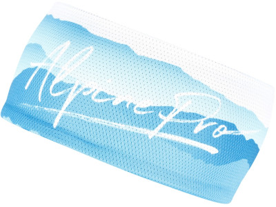 Unisex outdoor headband MUSA 2 neon atomic blue