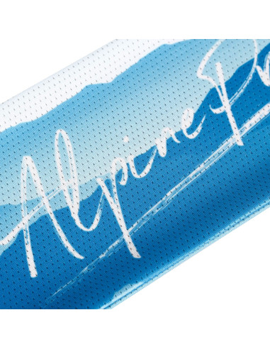 Unisex outdoor headband MUSA 2 neon atomic blue