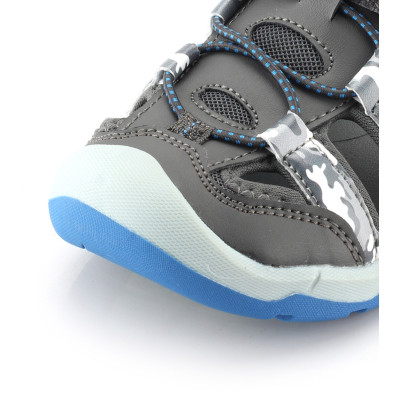 Kid´s summer shoes GROBO dark gray 2