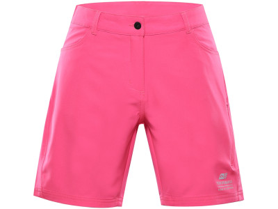 Women's performance softshell shorts COLA neon knockout pink