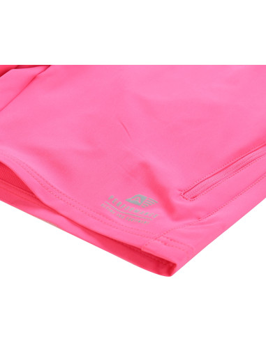 Women's performance softshell shorts COLA neon knockout pink