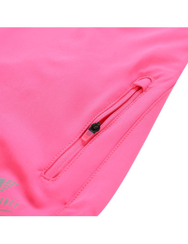 Women's performance softshell shorts COLA neon knockout pink