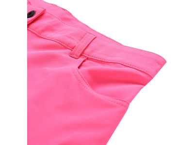 Women's performance softshell shorts COLA neon knockout pink