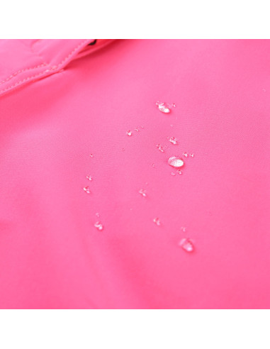 Women's performance softshell shorts COLA neon knockout pink