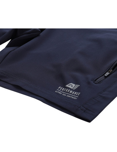 Women's performance softshell shorts COLA mood indigo