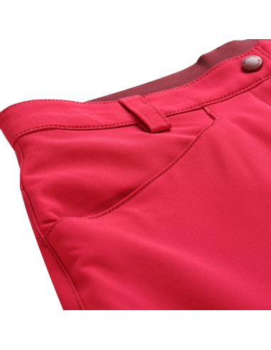 Sieviešu pārgājienu softshell kapri WEDERA sarkanīgs