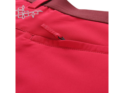 Sieviešu pārgājienu softshell kapri WEDERA sarkanīgs