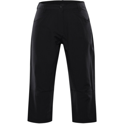 Sieviešu pārgājienu softshell kapri WEDERA melns