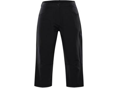 Women's outdoor softshell capri WEDERA black