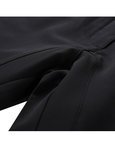 Sieviešu pārgājienu softshell kapri WEDERA melns