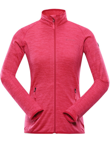 Women's outdoor sweatshirt EASERA neon knockout pink