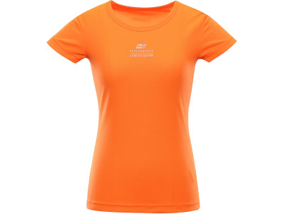Women's performance T-shirt BASIKA neon shocking orange