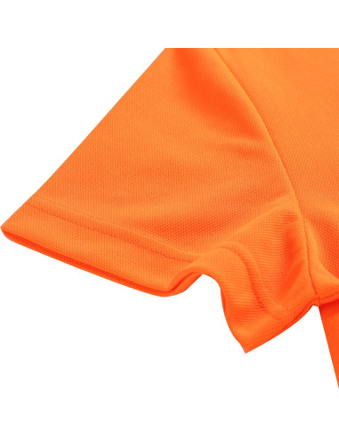 Women's performance T-shirt BASIKA neon shocking orange