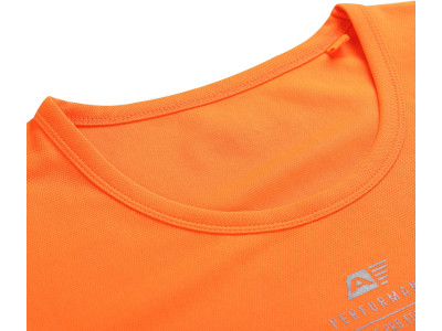 Women's performance T-shirt BASIKA neon shocking orange