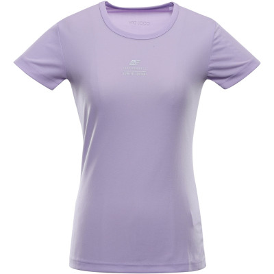 Women's performance T-shirt BASIKA pastel lilac