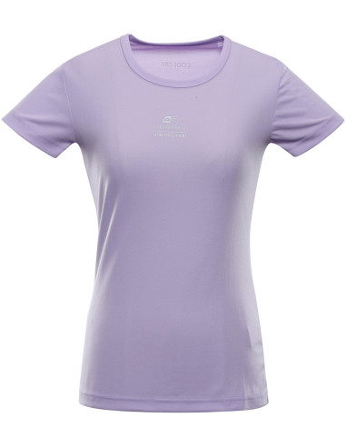 Women's performance T-shirt BASIKA pastel lilac