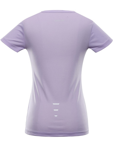 Women's performance T-shirt BASIKA pastel lilac