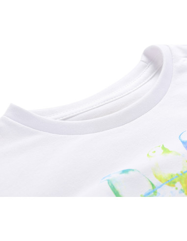 Kid´s casual T-shirt OSTEWO white