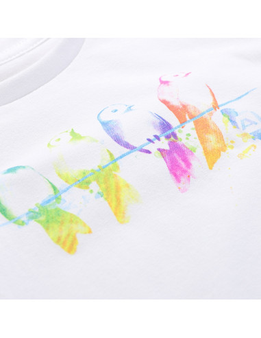 Kid´s casual T-shirt OSTEWO white
