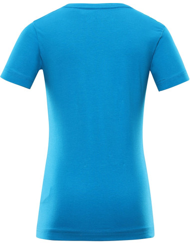 Kid´s casual T-shirt OSTEWO neon atomic blue