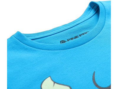 Kid´s casual T-shirt OSTEWO neon atomic blue