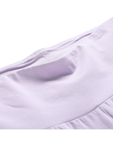Women's casual shorts ZUNGA pastel lilac