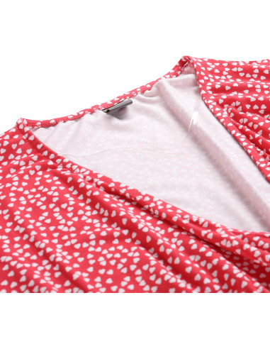 Women's casual dress MAIGA raspberry